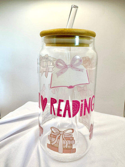 I love reading cup
