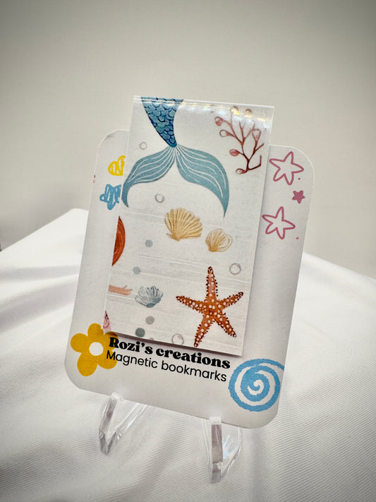 Mermaid magnetic bookmark