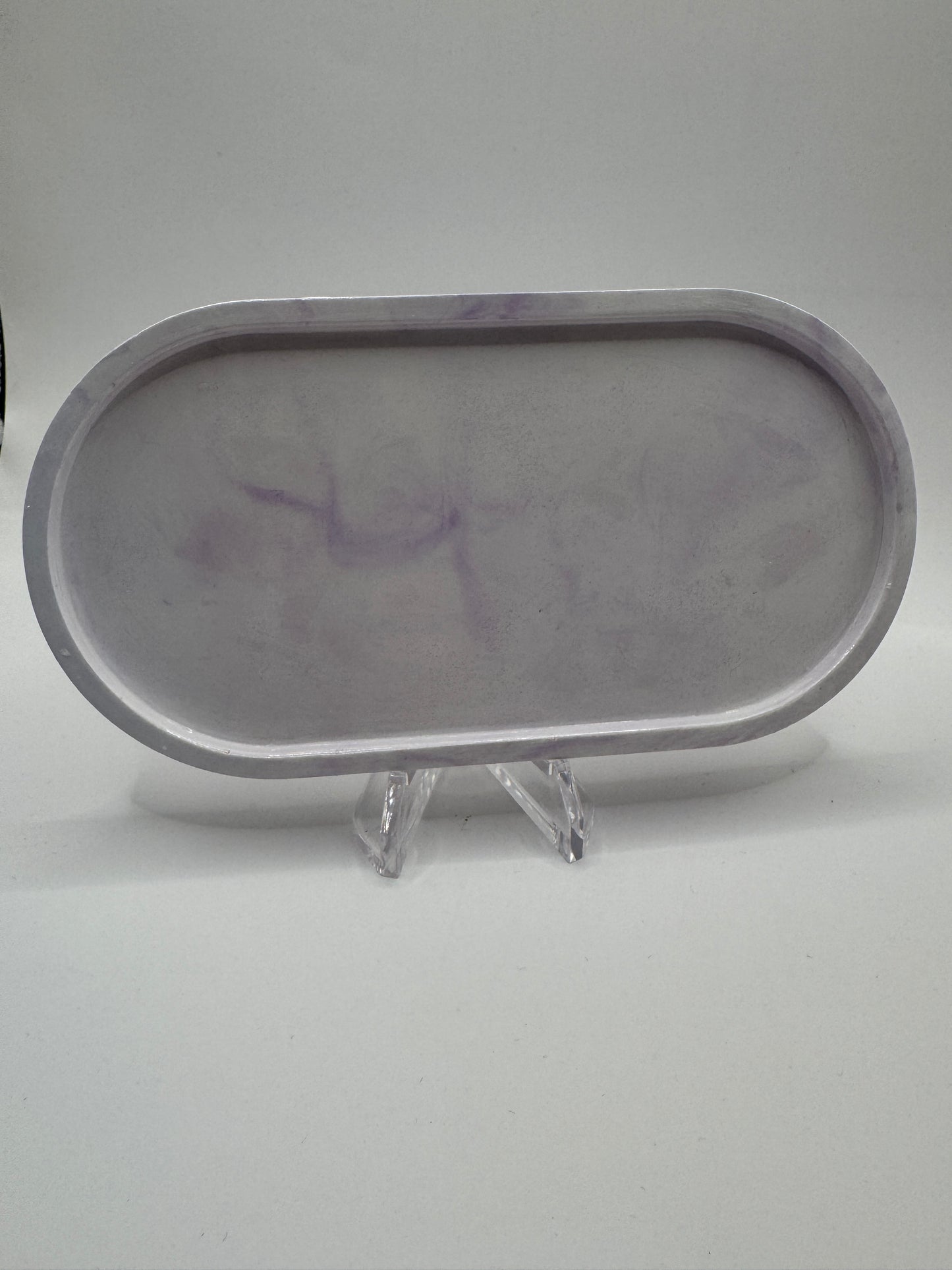 Purple marble coaster