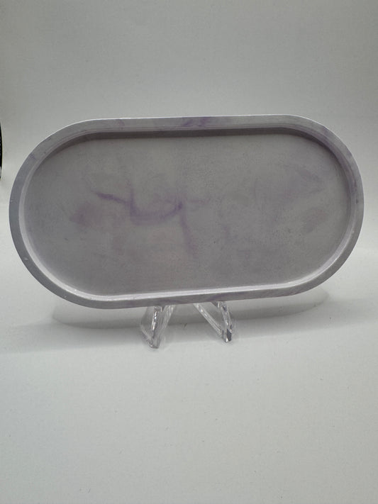 Purple marble coaster
