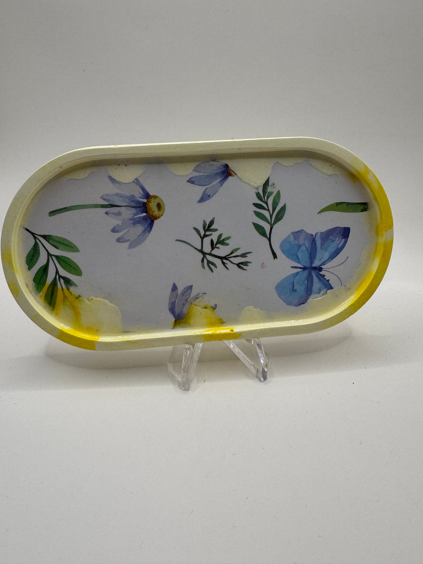 Yellow daffodils coaster