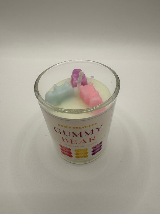 Gummy bear candle