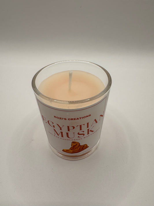 Egyptian musk candle