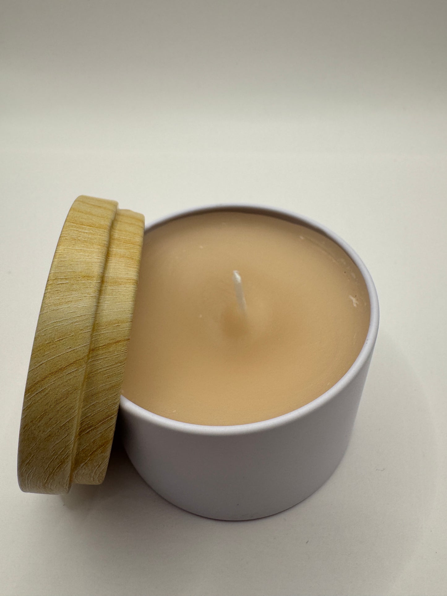 Coffee scented candle