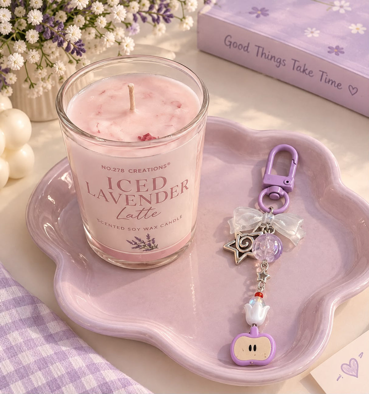 Candle & Key Chain
